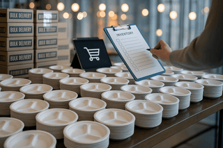 Smart Ways to Buy Compartment Plates in Bulk - JOLLYCHEF