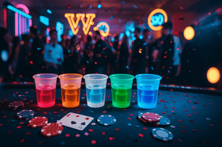 Shot Glasses for Jager Bombs Party Like Vegas Nights - JOLLYCHEF