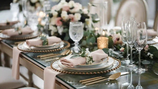 How to Incorporate Plates into Wedding Colors 2025