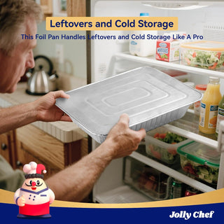 9×13in Aluminum Disposable Table Foil Pans - Home & Parties - Jolly Chef