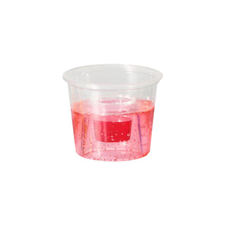 4.5oz Clear Highly Durable Plastic Jager Bomb Cups - Vegas Bomb Drink & Party - Jolly Chef - JOLLYCHEF