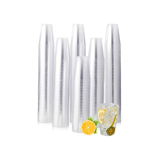 Multiple Sizes Clear Dessert Tumbler Heavy Duty PS Plastic Cups - Party & Wedding - Jolly Chef - JOLLYCHEF