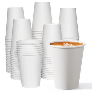 3oz/ 4oz/ 5oz Classic White Bathroom Cups - Bathroom & Mouthwash - Jolly Chef - JOLLYCHEF
