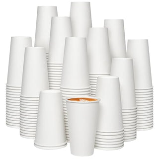 3oz/ 4oz/ 5oz Classic White Bathroom Cups - Bathroom & Mouthwash - Jolly Chef - JOLLYCHEF