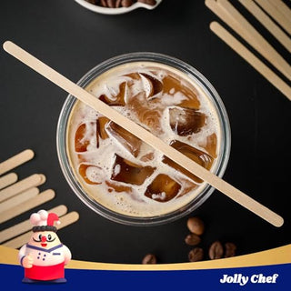 7 in Wood Coffee Stirrers - Coffee & Tea - Jolly Chef - JOLLYCHEF