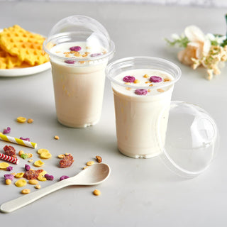 9oz/ 12oz Clear Parfait Cup with Dome Lids - Dessert&Drink - Lilymicky - JOLLYCHEF