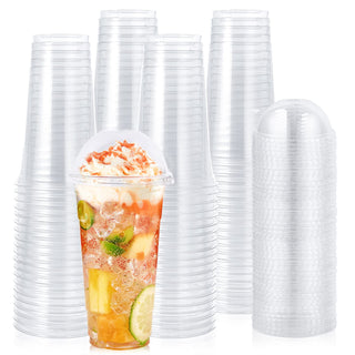 9oz/ 12oz Clear Parfait Cup with Dome Lids - Dessert&Drink - Lilymicky - JOLLYCHEF