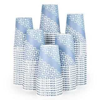 Multiple Sizes Blue Paper Coffee Cups - Hot Beverages & Office - MUCHII - JOLLYCHEF