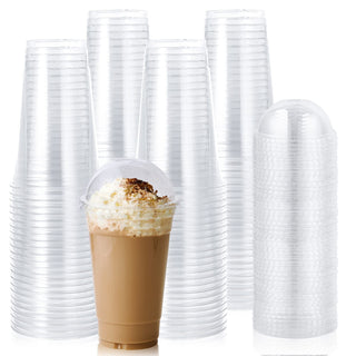 9oz/ 12oz Clear Parfait Cup with Dome Lids - Dessert&Drink - Lilymicky - JOLLYCHEF