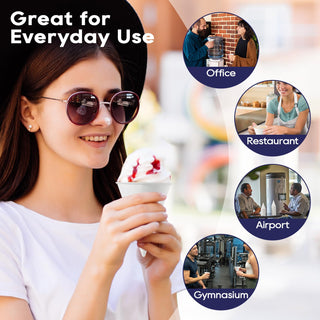 4.5 oz White Snow Cone Cups - Shaved Ice & Ice Cream - LITOPAK - JOLLYCHEF