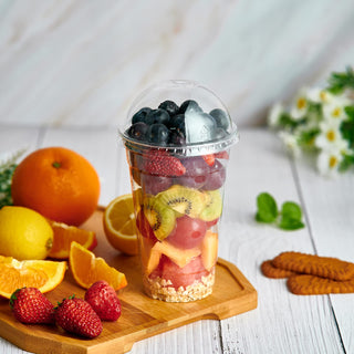 9oz/ 12oz Clear Parfait Cup with Dome Lids - Dessert&Drink - Lilymicky - JOLLYCHEF