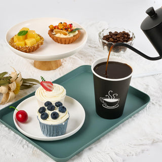4oz Black Coffee Patterns Paper Dessert Cups - Cupcake & Party - TV TOPVALUE - JOLLYCHEF