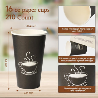 4oz Black Coffee Patterns Paper Dessert Cups - Cupcake & Party - TV TOPVALUE - JOLLYCHEF