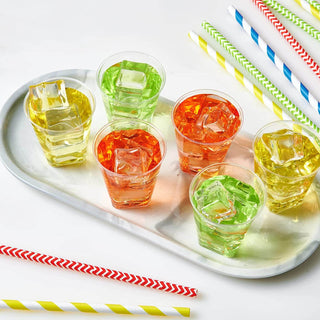 2oz Clear Heavy - duty Plastic Dessert Cups with Square Bottom - Weddings & Parties - Jolly Chef - JOLLYCHEF