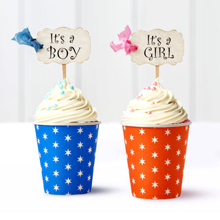 5oz Multicolor Pattern Bathroom Cups - Travel & Party - JOLLY PARTY - JOLLYCHEF