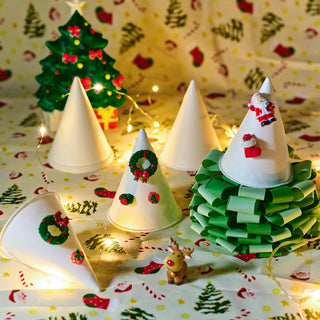 4.5 oz White Snow Cone Cups - Shaved Ice & Ice Cream - LITOPAK - JOLLYCHEF