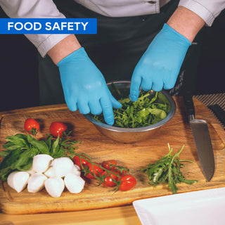 Blue Latex - Free Nitrile Gloves - Kitchen & Cleaning - JollyPack - JOLLYCHEF