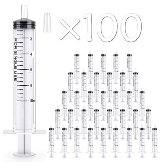 10ml/ 20ml Measuring Plastic Shot Syringes with Tip Cap - Feeding Pets & Scientific Labs - Jolly Party - JOLLYCHEF