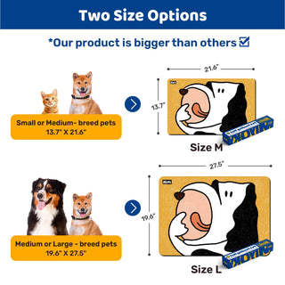 Artist - Designed Absorbent Non - Slip Pet Feeding Mat - Waterproof & Easy Clean Dog Food Mat - Home & Travel - Miyoky - JOLLYCHEF