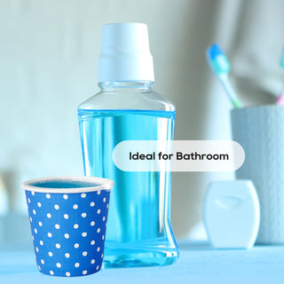 3oz Blue Polka Dot Pattern Versatile Small Paper Cups - Events & Party - Jolly Party - JOLLYCHEF