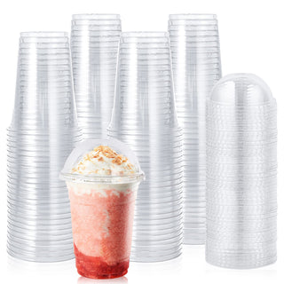 9oz/ 12oz Clear Parfait Cup with Dome Lids - Dessert&Drink - Lilymicky - JOLLYCHEF