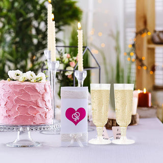 5oz Clear Easy Grip PS Plastic Dessert Cups - Plastic Champagne Flutes - Wedding & Parties - Jolly Chef - JOLLYCHEF