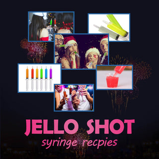 1.5oz/ 2oz White Shot Syringes - Halloween Party & Jelly Shot - Jolly Chef - JOLLYCHEF