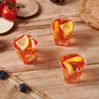 2oz Clear Heavy - duty Plastic Dessert Cups with Square Bottom - Weddings & Parties - Jolly Chef - JOLLYCHEF