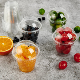 9oz/ 12oz Clear Parfait Cup with Dome Lids - Dessert&Drink - Lilymicky - JOLLYCHEF