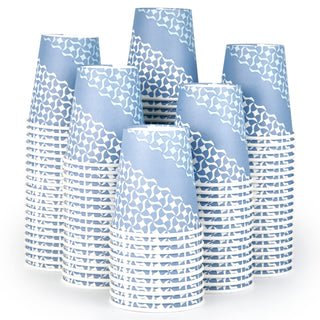 Multiple Sizes Blue Paper Coffee Cups - Hot Beverages & Office - MUCHII - JOLLYCHEF