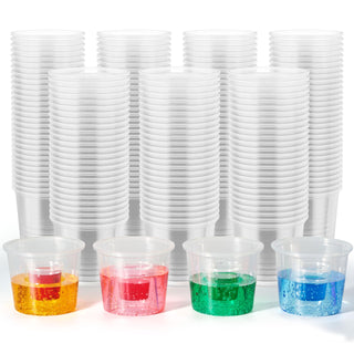 4.5oz Clear Highly Durable Plastic Jager Bomb Cups - Vegas Bomb Drink & Party - Jolly Chef - JOLLYCHEF