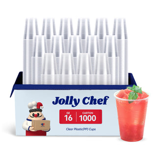 Multiple Sizes Clear PP Plastic Dessert Cups - Picnic & Party - Jolly Chef - JOLLYCHEF