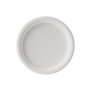 White Round Compostable Plates - BBQ & Picnics - Jolly Chef - JOLLYCHEF