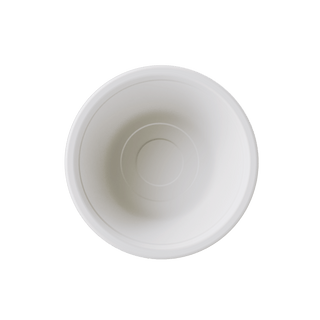 16 oz Heavy Duty White Compostable Disposable Dog Bowls - Pet Travel & Picnic - JOLLY CHEF - JOLLYCHEF