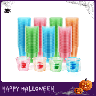 4.5oz Color Highly Durable Plastic Jager Bomb Cups - Vegas Bomb Drink & Party - Jolly Chef - JOLLYCHEF