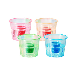 4.5oz Color Highly Durable Plastic Jager Bomb Cups - Vegas Bomb Drink & Party - Jolly Chef - JOLLYCHEF
