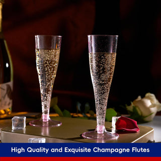 4.5oz Purple Glitter PS Plastic Dessert Cup - Plastic Champagne Flutes & Wedding - Jolly Chef - JOLLYCHEF