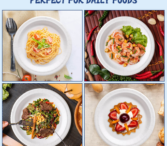 Explore Jolly Chef's Premium Heavy Duty Disposable Plates: The Ideal Solution for Any Event