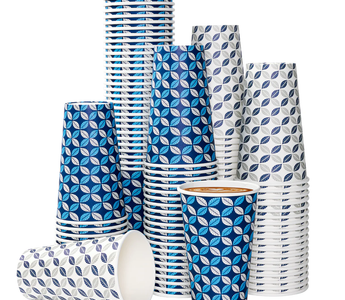 Embrace Style and Sustainability with Jolly Chef's Printed Paper Cups