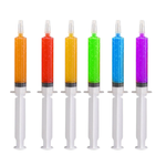  Jolly Chef blog cover from September 2024 six syringe-shaped containers filled with vibrant liquids are neatly aligned against a white background.