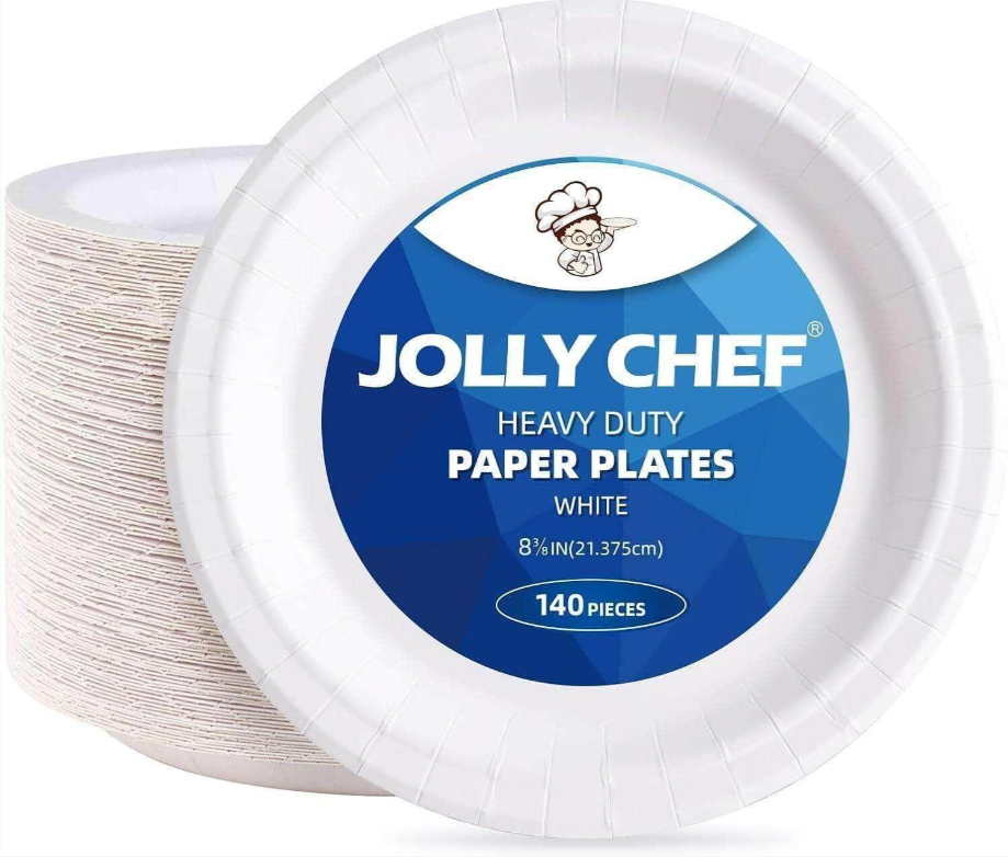 Jolly Chef's Diverse Bulk Buy Party Plates: Quality and Versatility for Every Occasion