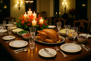 Elegant Holiday Table Settings