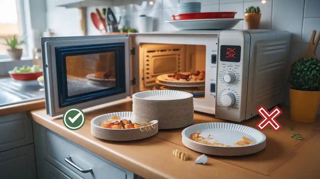 Paper Plates in Bulk Microwave Pros Cons - JOLLYCHEF