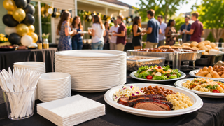 Graduation Party Prep: Why Heavy-Duty Disposable Tableware is a Must for Large Crowds