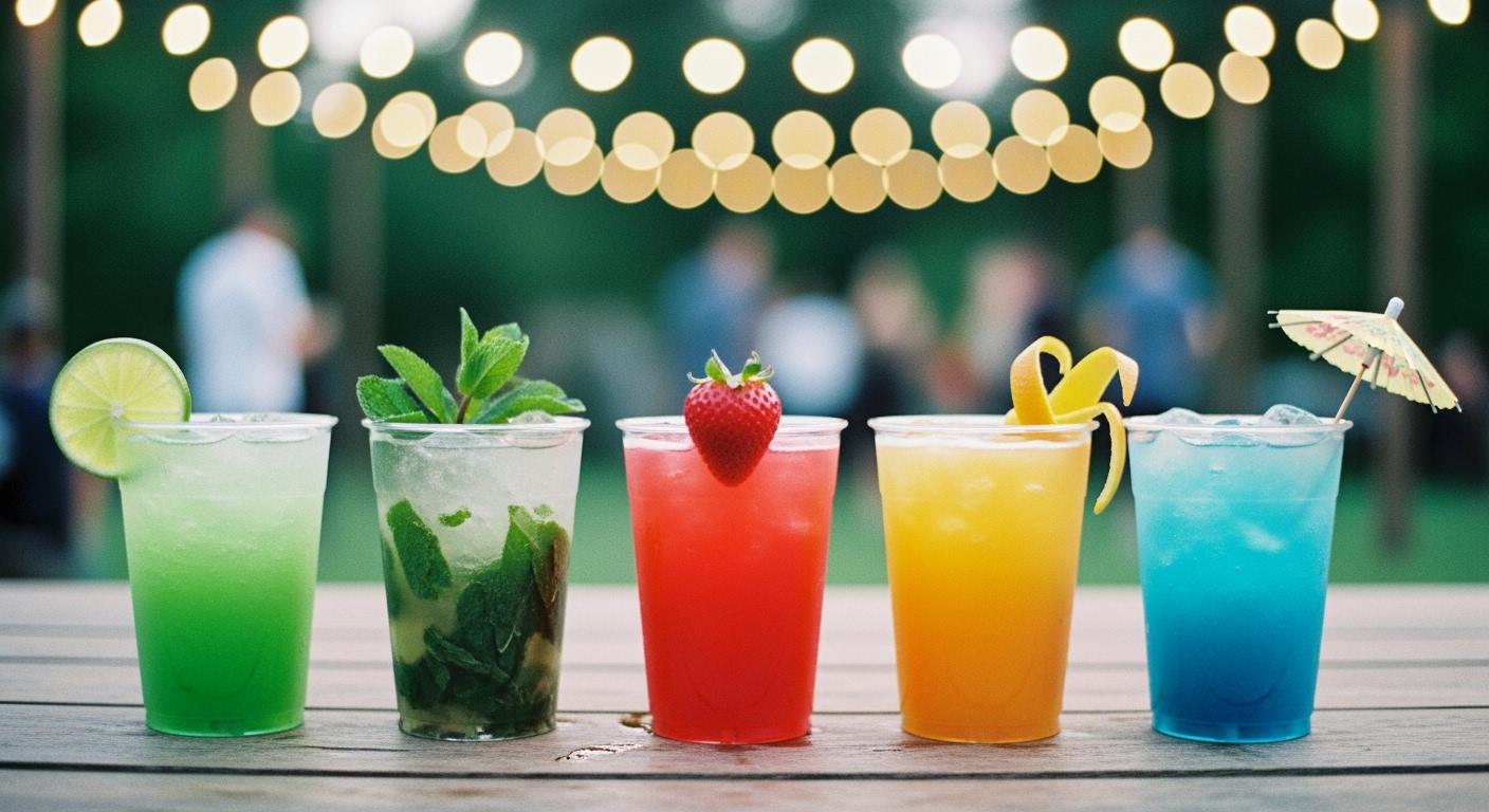5 Chic Cocktails for Your Plastic Cups - JOLLYCHEF