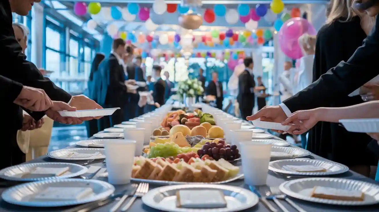 Disposable Plate Solutions for Events - JOLLYCHEF