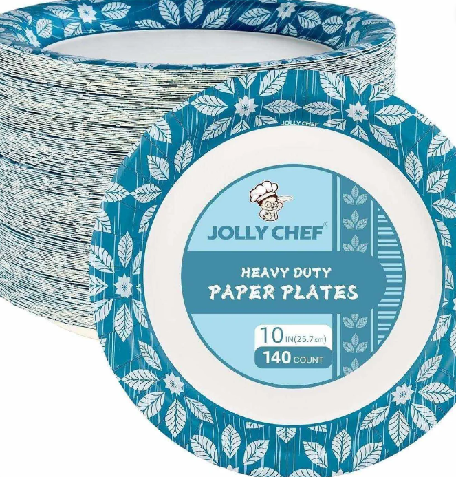 Elevate Your Events with Jolly Chef's Biodegradable Paper Plates and Paper Tableware Wholesale