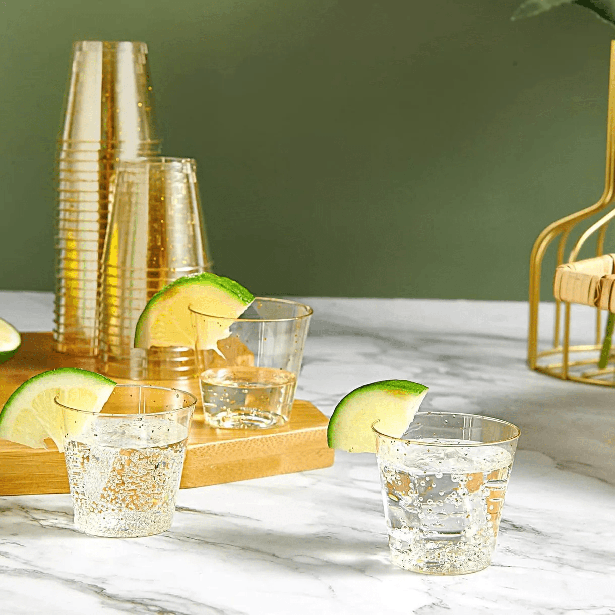 Discover the Elegance and Convenience of Jolly Chef's Disposable Plastic Drinking Glasses - JOLLYCHEF