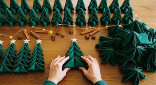 Bulk Christmas Tree Napkin Folds