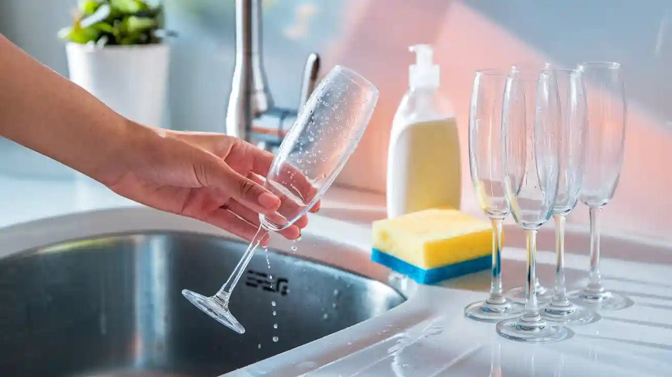 Easy Cleaning Tips for Plastic Champagne Flute Glasses - JOLLYCHEF